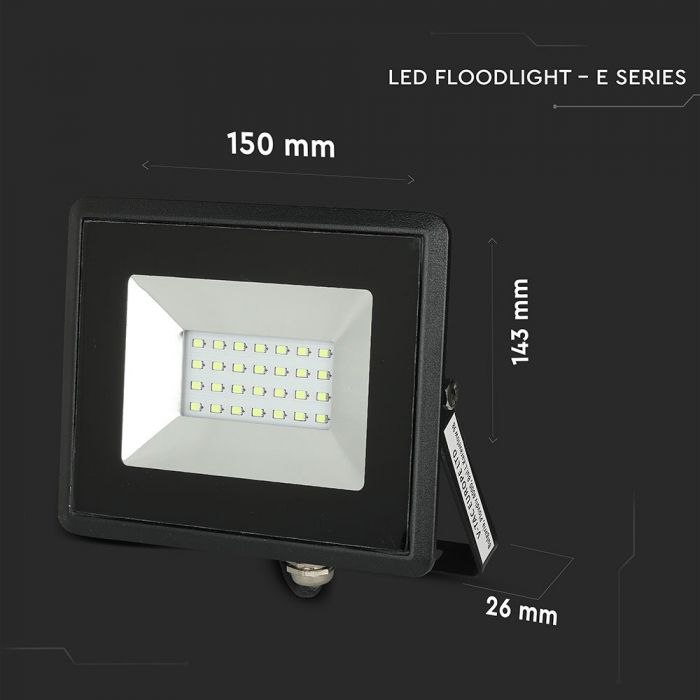 LED FLOOD SLIM 20W GREEN 110° 1600lm IP65