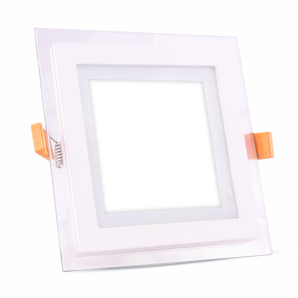 LED GLASS SQUARE DOWNLIGHT 6W 420lm DL 120° 100X40 (75)