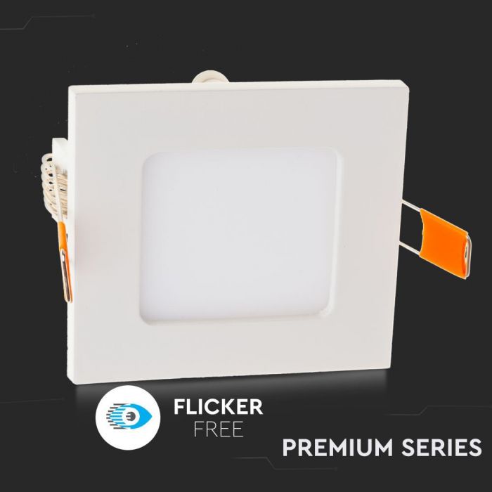 LED PREMIUM SQUARE DOWNLIGHT 3W 210lm DL 120° 84X12 (73)