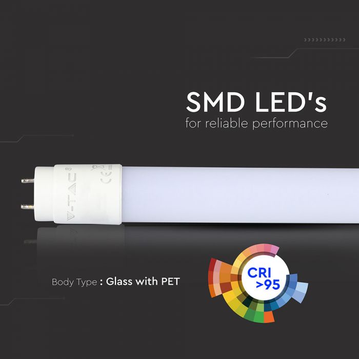 LED T8 TUBE 18W 1600lm 4FT 160° VEGETABLE