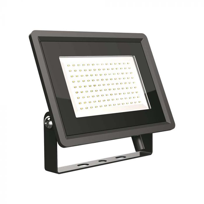 LED FLOOD SMD SLIM 100W DL 110° 8700lm IP65 BLACK