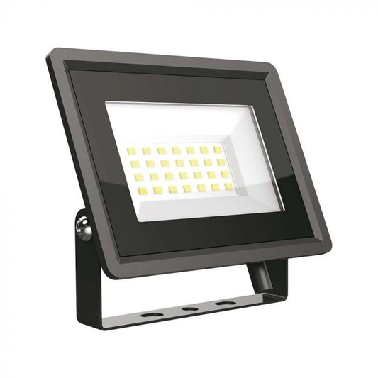 LED FLOOD SMD  SLIM 20W CW 110° 1650lm IP65 BLACK