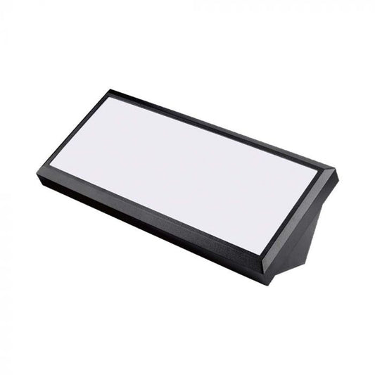 LED OUTDOOR WALL LIGHT BLACK 12W WW 1250lm110° 265x81x120mm IP65