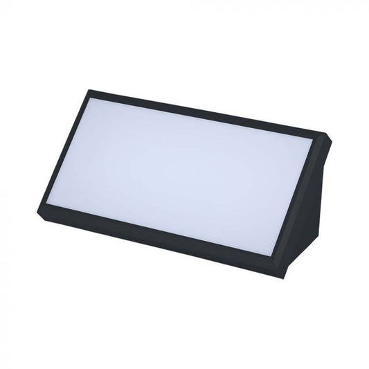 LED OUTDOOR WALL LIGHT BLACK 20W WW 2045lm 90° 319x114x170mm IP65