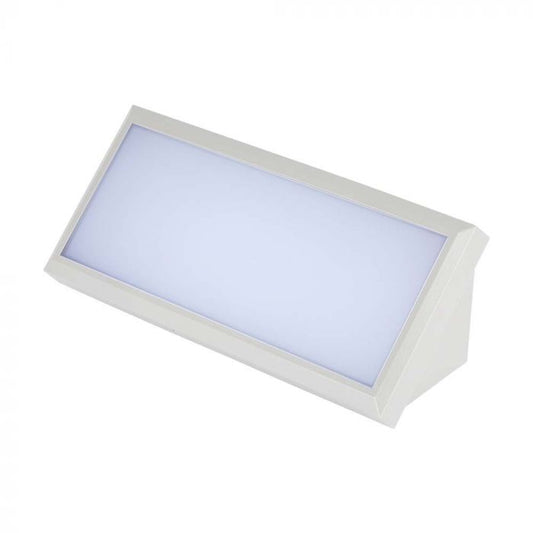 LED OUTDOOR WALL LIGHT WHITE 12W DL 1250lm110° 265x81x120mm IP65