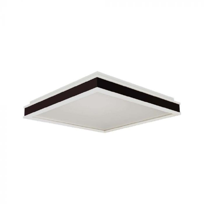 LED DESIGNER CEILING LIGHT 18W DL 1290lm  BLACK SQ 350x350x62mm