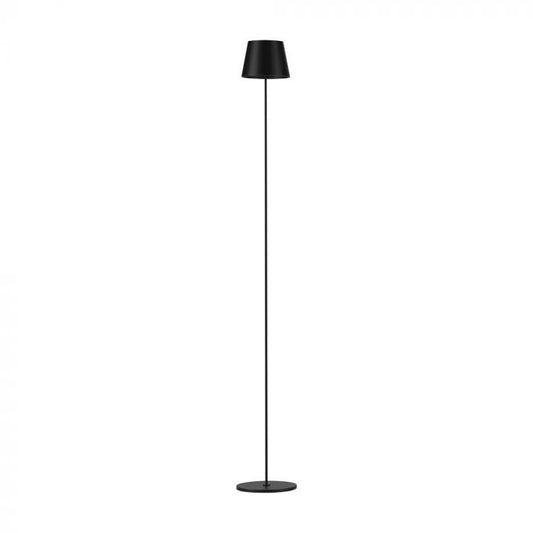 LED FLOOR LAMP 4W (4400mA BATTERY) 300lm WW 120° 140x1300mm IP54 BLACK