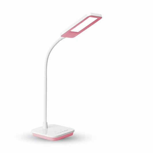 LED TABLE LAMP 7W 120° 400lm 5000K with timer PINK