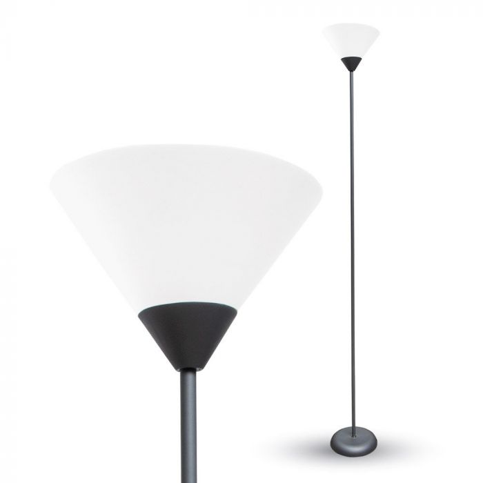 LED FLOOR E27 LAMP 120° BLACK BODY