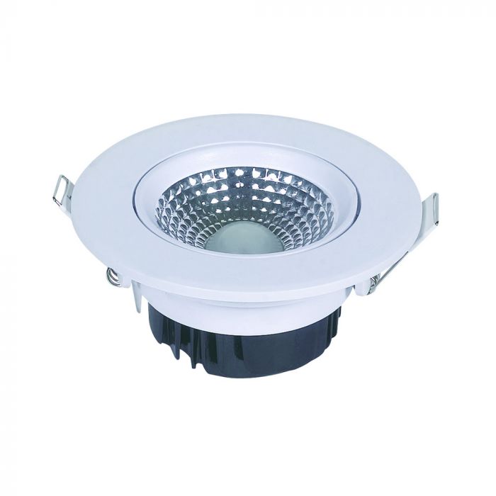 LED COB DOWNLIGHT ROUND 5W WW 350lm 68° 90X45 (75) MOVABLE