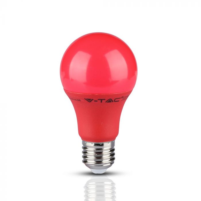 LED E27 LAMP 9W 806lm 200° 60X112 RED