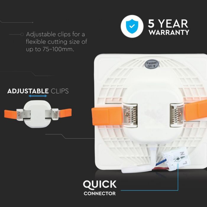 LED DOWNLIGHT SQUARE 18W 1350lm DL 120° 170X32 (75-150) ADJUSTABLE SAMSUNG