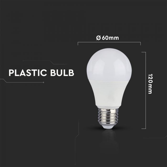 LED E27 LAMP 12W DL 1055lm 200° 66.5X134 CRI 95+