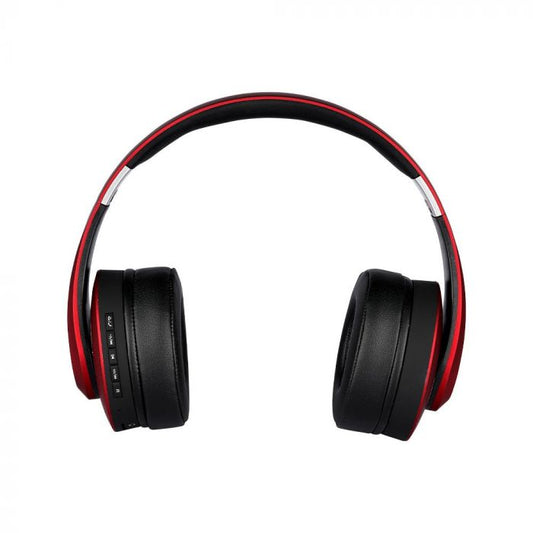 BLUETOOTH WIRELESS HEADPHONE with Adjustable Head 500mah BATTERY RED