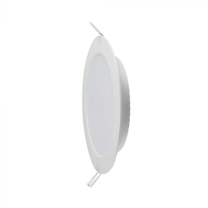 LED BACKLIT RECESSED PANEL LIGHT ROUND 3W CW 330lm 90.5x28mm