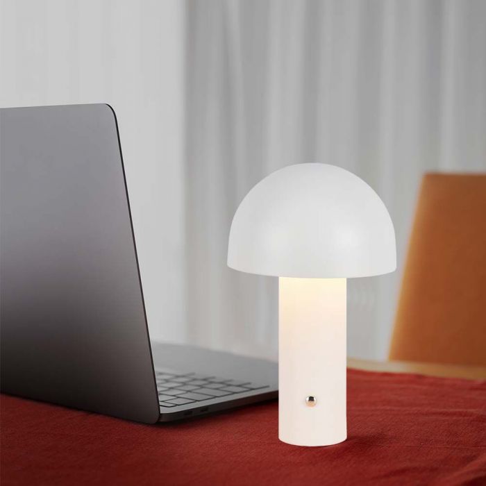 LED TABLE LAMP1800mAH BATTERY 3W 3IN1 200lm 150x250mm WHITE TOUCH DIMMING