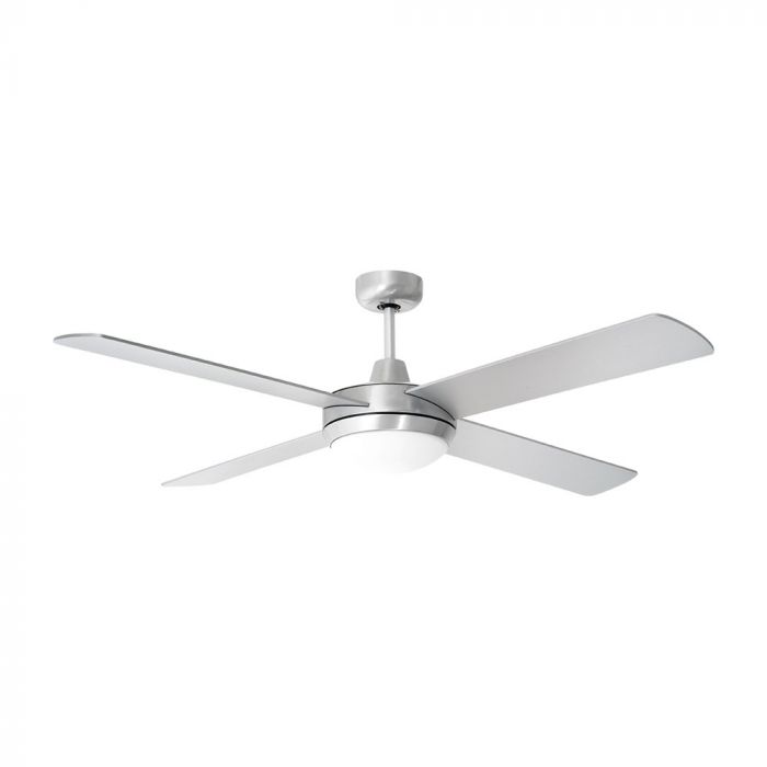 LED CEILING FAN WITH RF CONTROL/4 MDF BLADES/AC MOTOR 2XE27 52"(132CM) 3 SPEED