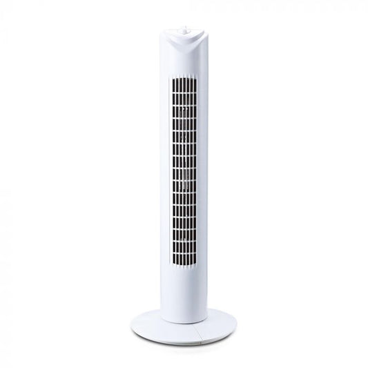 LED TOWER FAN 45W 31" 3 SPEED WHITE