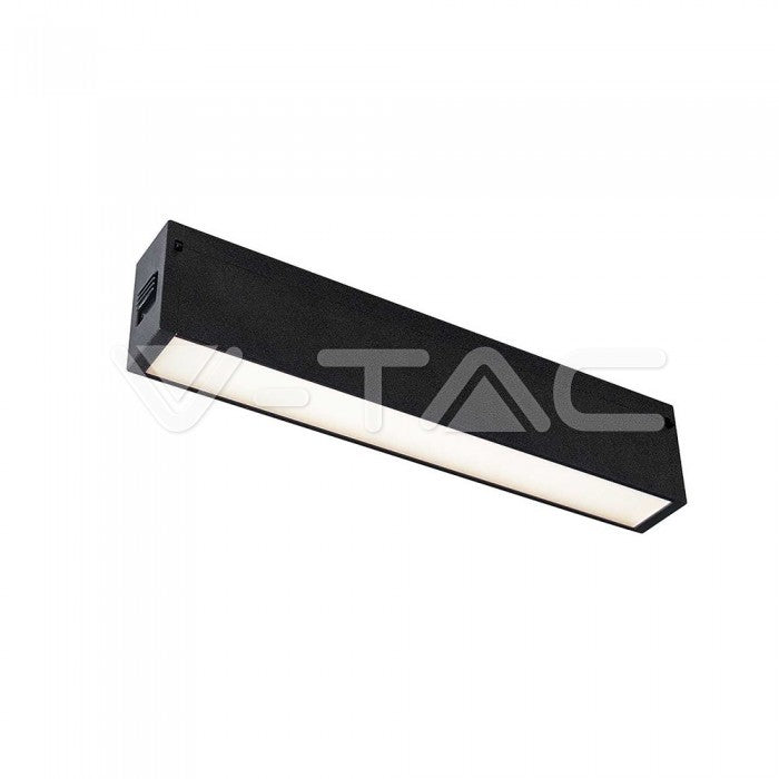 LED MAGNETIC LINEAR LIGHT 20W 1600lm DL 100° 652X35X59 24V BLACK