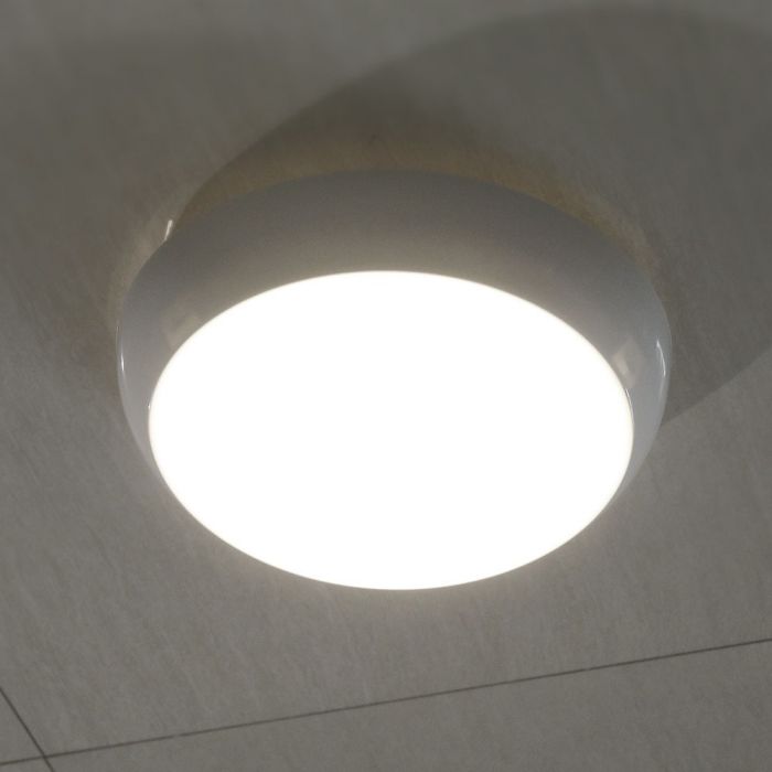 LED DOME LIGHT ROUND 15W 120° 1200lm DL 320X100 SAMSUNG CHIP IP65