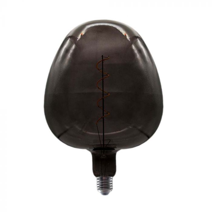 LED APPLE SHAPE BLACK BIG BULB  E27 4W 300° 190x275 GLASS