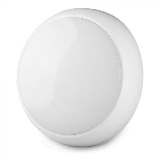 LED DOME WITH EMERGENCY BATTERY + SENSOR 15W 1400lm 120° 320X100 IP65 SAMSUNG CHIP