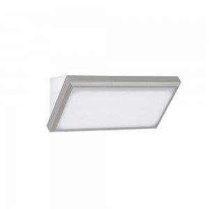 LED OUTDOOR WALL LIGHT GREY 12W WW 1250lm110° 265X120X81 IP65