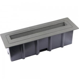 LED STEPLIGHT RECTANGLE 6W DL 120° 240lm GREY 210X65X60 (195X46)