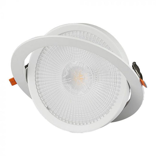 LED COB DOWNLIGHT 10W CW 900lm 120° 95X30 (80) MOVABLE SAMSUNG CHIP