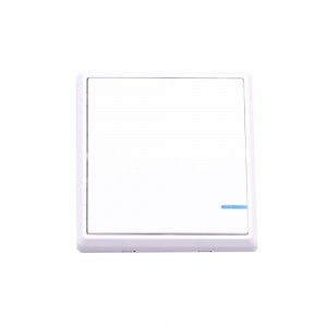 WIRELESS SENSOR SWITCH compatible with V-TAC smart light 1GANG 2-3V (CR2032 BATTERY) 86X86X11 IP54