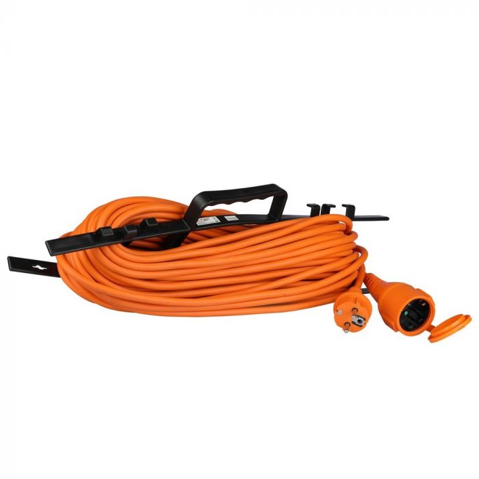 EXTENSION CABLE (3G1.5MMX30M) 1 WAY 16A IP44 ORANGE & BLACK