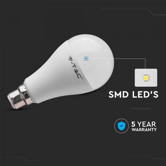 LED B22 LAMP 15W DL 1250lm 200° 65X135 SAMSUNG CHIP