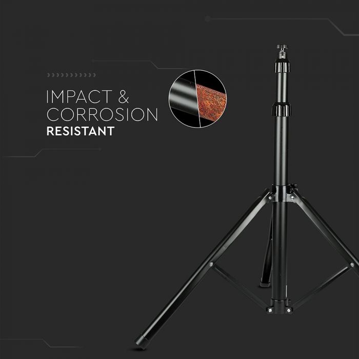 TRIPOD STAND FOR FLOODLIGHT BLACK