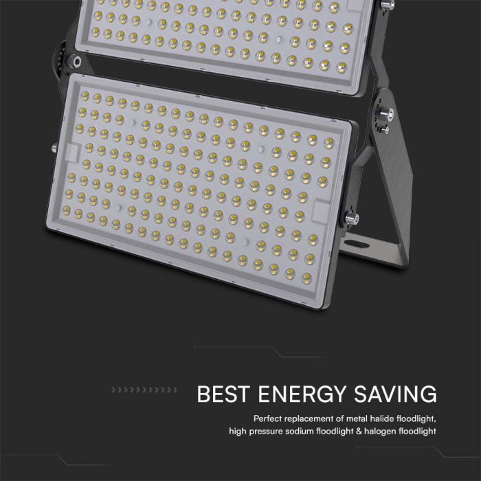 LED SUPER HIGH POWER FLOODLIGHT 500W CW  67500lm  IP65 BLACK