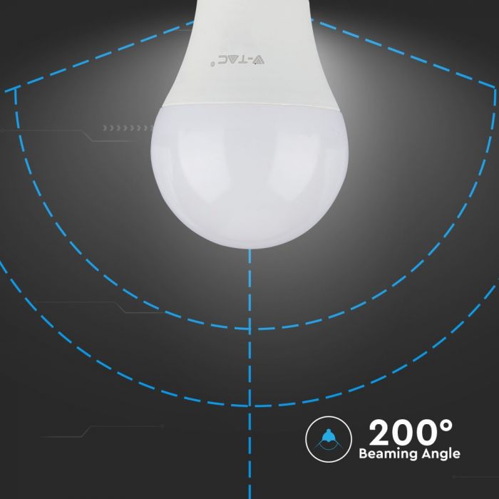 LED Bulb 9W E27 A60 Thermoplastic Natural White