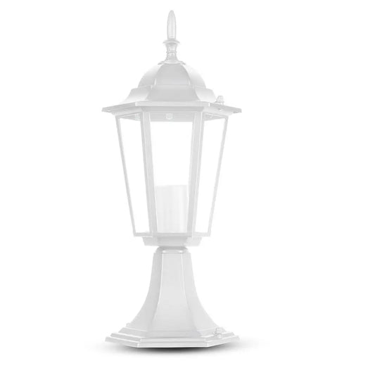 Garden Stand Lamp E27 30cm Matt White